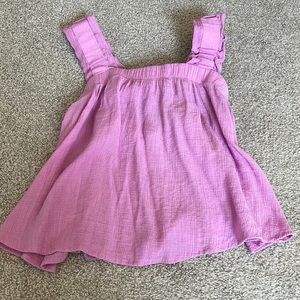E&M pink tank top
